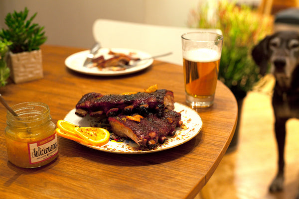 Smoked Spicy Orange Pork Spare Ribs – RedCamper Picnic Supply