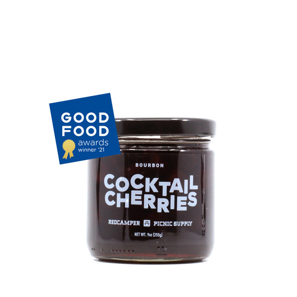 Bourbon Cocktail Cherries - A Proper size – RedCamper Picnic Supply