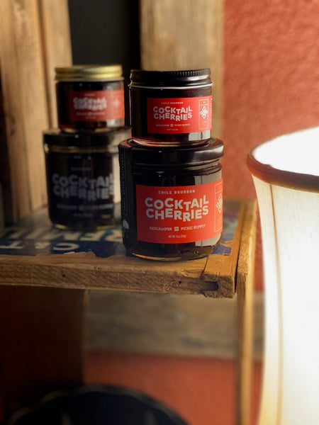 Chile Bourbon Cocktail Cherries: Proper Size – RedCamper Picnic Supply
