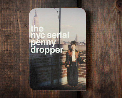USHWY89 Card - NYC Penny Dropper - a blank card
