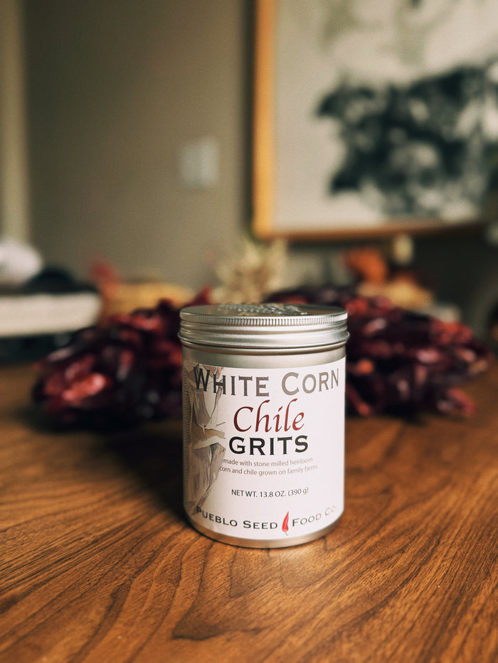White Corn Chile Grits