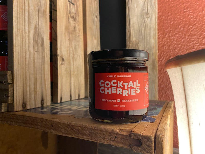Chile Bourbon Cocktail Cherries: 9oz